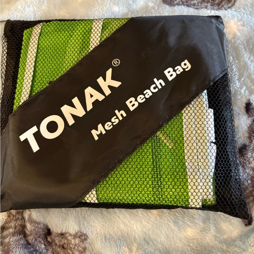 NEW Mesh Beach Bag,Large Beach Tote Mesh
Cruise Travel Vacation Hold Accessories